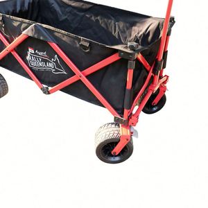 Carrito Plegable de Alta Calidad para Viajes al Aire Libre, Carrito de Transporte Plegable, Carrito Portátil para Jardín, Picnic y Senderismo - Product Image 2