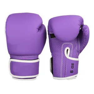 泰拳拳击手套Mma设计你自己的新专业获胜拳击装备皮革套装获胜拳击手套