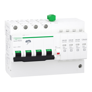 A9L20501 IQuick PRD20r Supresor de Sobretensiones Modular - 1 Polo + N - 350V - con Transferencia Remota - Product Image 4