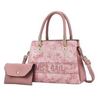 2023 Nouveau Sac Cabas Vintage Élégant Taille L pour Femme, Sac Bandoulière Décontracté 2 en 1 avec Fermeture Éclair, Sac à Main Tendance