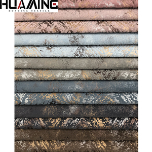 Đá Cẩm Thạch Màu Đen Mô Hình <span class=keywords><strong>Polyester</strong></span> Hà Lan Nhung Vải Với Lá Vàng In Từ Nhà Máy Trung Quốc - Product Image 5