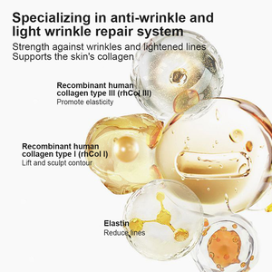 Crème visage anti-âge et anti-rides bio 50g avec perle de collagène d'acide hyaluronique rétinol pour une <span class=keywords><strong>lotion</strong></span> raffermissante pour la peau - Product Image 4