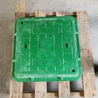 Couvercle d'accès composite SMC B125 360x360mm pour carrière et drainage routier