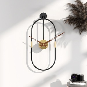 España sala de estar luz lujo Metal Simple moderno escandinavo hierro pared hogar restaurante creativo Reloj de pared - Product Image 4
