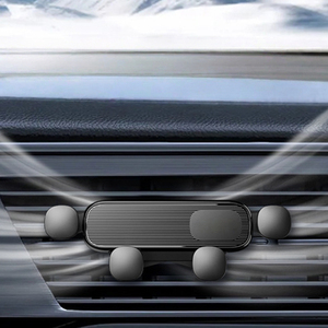 ที่วางโทรศัพท์ในรถยนต์ขนาดเล็กใหม่สุดสร้างสรรค์ที่ยึดระบบนำทางด้วยช่องแอร์ที่มองไม่เห็น - Product Image 5