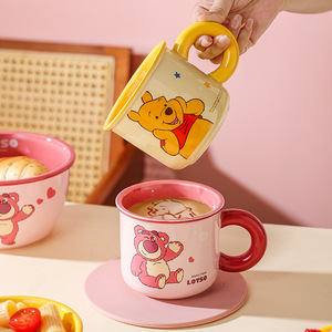 Recién llegado, taza <span class=keywords><strong>de</strong></span> desayuno con taza <span class=keywords><strong>de</strong></span> bebida <span class=keywords><strong>de</strong></span> leche para niñas graduadas, venta al por mayor, Taza <span class=keywords><strong>de</strong></span> cerámica <span class=keywords><strong>de</strong></span> café <span class=keywords><strong>de</strong></span> dibujos animados para estudiantes <span class=keywords><strong>de</strong></span> gatito - Product Image 4