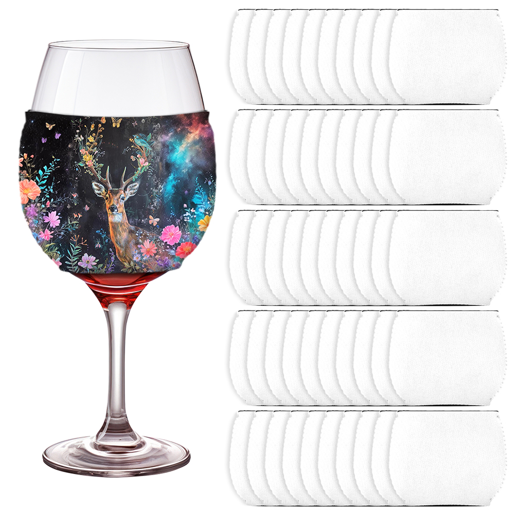 Sublimation Blank Wine Glass Sleeve Personality Neoprene Wine Glass Holder  Drink Sleeve for Wine Glass Cold/Hot Drinks| Alibaba.com