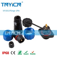 SD13 bride 1P 25A tendance produits chauds industrie SP13 papa maman mâle femelle prise d'alimentation connecteur circulaire étanche