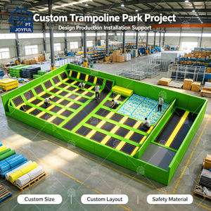 Parque de Trampolines y Parque de Aventuras Personalizado para Niños y Adultos, para Centros Comerciales y Parques Deportivos, Interior y Exterior - Product Image 5