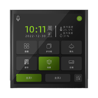 Prix d'usine Écran tactile intelligent de 4 pouces KNX/EIB Protocole Système de maison intelligente