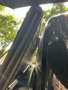 ฝาครอบ<span class=keywords><strong>กระบะ</strong></span>อลูมิเนียมแบบสาม<span class=keywords><strong>ตอน</strong></span>พับได้<span class=keywords><strong>ส</strong></span>ำหรับมิตซูบิชิ ไทรทัน เรนเจอร์ กันน้ำ กันฝุ่น ไม่ต้องเจาะ - Product Image 5