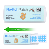 Marque privée Naturel Anti Démangeaison Patch Autocollant Arrêt Instantané Bug Moustique Morsure Démangeaison Soulagement Patchs pour Enfants Adultes