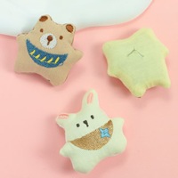 Nouvelle Poupée en Peluche Chat Lapin de Dessin Animé, Accessoire pour Cheveux, Breloque de Sac, Décoration de Vêtements et Chaussettes, Fournitures d'Artisanat, en Fourrure de Lapin et Velours Bulle