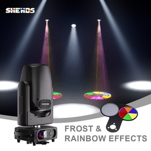 Shehds chùm dẫn 200W với vòng Mini chùm cầu vồng di động mô hình ánh sáng di chuyển đầu công suất cao ánh sáng sân khấu cho DJ bên hiển thị - Product Image 2
