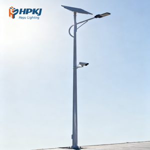 Farolas LED de 50W, 80W, 100W, Paneles Solares y Luminarias Combinados en un Solo Producto, Farolas Solares de Ahorro de Energía - Product Image 4