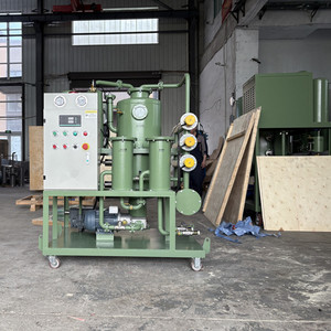 Machine de filtration d'huile lubrifiante haute capacité avec pompe moteur 100L/min, 5-10m, puissance de chauffage 60Kw, faible humidité 100ppm - Product Image 5