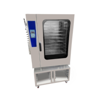 Four à vapeur combiné de comptoir Mini four combiné Rational 6 plateaux