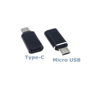 Adaptateur Micro USB vers USB C, adaptateur de transfert de données, pour Galaxy S7/S7 Edge/S6/<span class=keywords><strong>J7</strong></span>, <span class=keywords><strong>LG</strong></span> G4 et autres appareils (noir) - Product Image 1