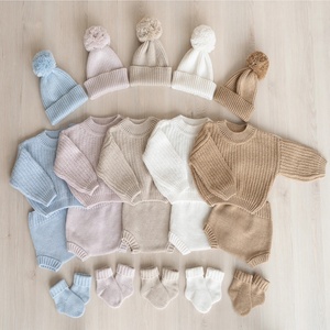 Nieuwe collectie unisex baby truisetje schattig baby meisjes vest gebreid trui wol katoen lente herfst winter met - Product Image 1