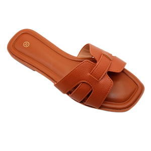 Nouvelles sandales plates d'été pour femmes à bout carré, antidérapantes, pour l'extérieur, sandales ouvertes pour la plage, nouveaux styles pour femmes - Product Image 2