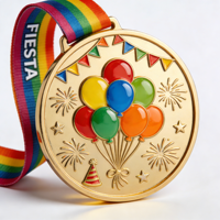 Médaille de judo en métal poli minimaliste, personnalisée par le fournisseur d'or, pour le volley-ball