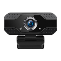Mini cámara Web USB 2,0 con micrófono para PC, 1080P, HD, transmisión en vivo, webcam de enfoque automático, videoconferencia