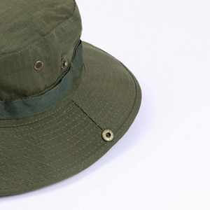 Chapeau Bob de Pêche et de Plage en Maille pour Hommes, Nouvelle Tendance, Large Bord, Coupe-Vent avec Cordon, Logo Personnalisé, Haute Qualité, Vente en Gros - Product Image 3