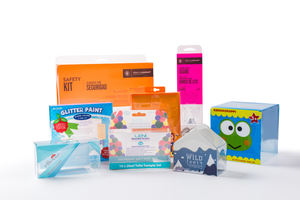 Kundendefinierte Plastikbox durchsichtiges Acetat Großhandel schützendes Geschenk durchsichtige Vinyl-Verpackung PVC-Klappverpackung kleines durchsichtiges Design - Product Image 4