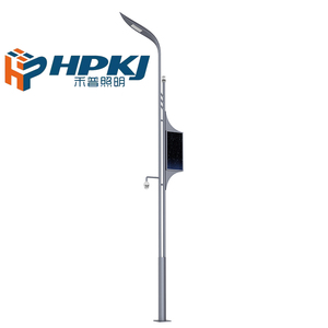 Sistema de Ciudad Inteligente Hepu, Cámara CCTV, Poste Inteligente o Farola Multifunción para Calle Inteligente - Product Image 2