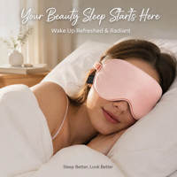 Masque de sommeil respirant, doux, confortable et écologique en soie 100% de grade 6A, 16 mommes, pour le bureau, les voyages, toutes saisons, occultant