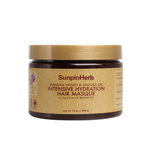 Crème capillaire nourrissante et hydratante pour cheveux secs, abîmés, bouclés et tressés, avec miel de Manuka et beurre de karité, soin réparateur et revitalisant - Product Image 1