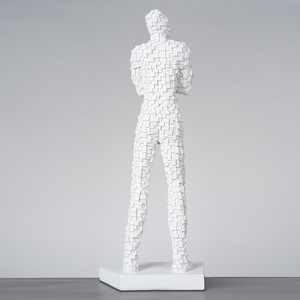 Bắc Âu Nhà Mosaic Tóm Tắt Thiên Thần Điêu Khắc Đồ Trang Trí Nhựa Động Vật Bức Tượng Cho Nhà Giáng Sinh Trang Trí Thủ Công Phong Cách Nghệ Thuật - Product Image 4