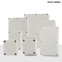Boîtier électrique industriel en plastique ABS série F IP65, boîtier pour instruments électroniques extérieurs, boîtier de jonction étanche