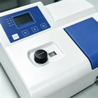 Spectrophotomètre UV-Visible CL-UV752, Spectrophotomètre Ultraviolet-Visible avec Interface RS232 pour l'Analyse en Laboratoire
