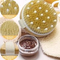 Neues Design Private Label Umweltfreundliche Natürliche Bürsten Luffa Loofah Badeschwamm Langes Waschset Gürtelstreifen Maßgeschneiderter Körperpeeling