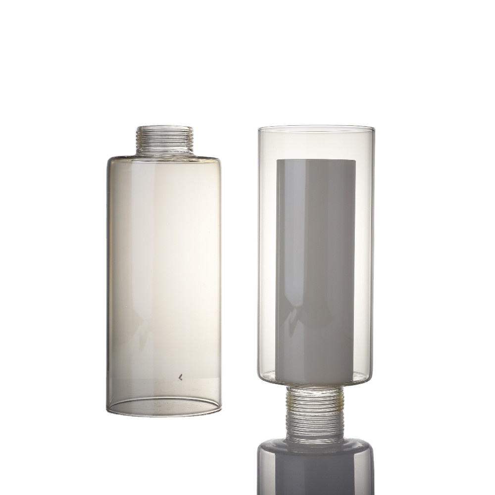 Китайский профессиональный производитель, ручная выдувная стеклянная круглая прозрачная потолочная лампа из боросиликатного стекла