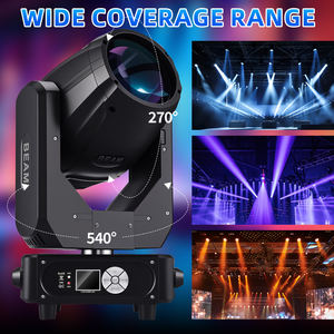 Iluminación de escenario 350W cabeza móvil prismático Gobo haz barra de luz boda banquete salón estudio en vivo Gobo focos - Product Image 4