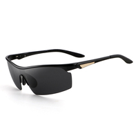 Lunettes de soleil polarisées de sport de luxe unisexes Aochi modèle 8681 OEM avec logo personnalisé, nouvelle mode, protection UV400