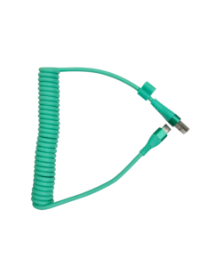 USB để Loại C di động sạc mù<span class=keywords><strong>a</strong></span> xuân Cáp dữ liệu 6ft miễn phí Stretch Line Tương thích cho iphone16/15 cuộn dây sạc xe hơi - Product Image 3