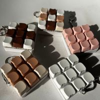 In Stock 9-key Keypad Cute Cate Shape Keyboard Clicker Keycaps Fidget Press Button Mini Keyboard