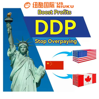 Agent de transport de fret maritime de la Chine vers les états-unis et le Canada haut de la page expédition chinoise de porte à porte