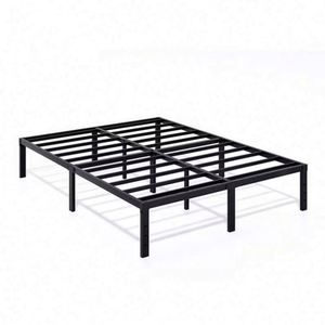 Warehouse Iron Durable Living Room Hotel Metal <b>Platform</b> Adjustable Customizable Modern Bedroom Furniture <b>Bed</b> <b>Frame</b> King Size - Product Image 1