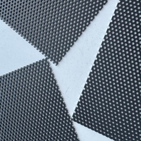 Tôle métallique microperforée en aluminium, perforée à motif losange, galvanisée, maille perforée de 1,5 mm
