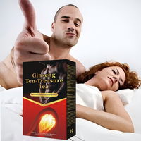 Thé aux herbes énergisant pour la santé masculine avec poudre de Maca et baies de Goji, 150g de sachets de thé pour le soutien de la prostate