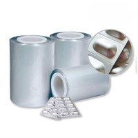 Feuille d'aluminium pharmaceutique pour emballage sous blister, feuille de fond pliable pour scellage de conditionnements de pilules, comprimés, gélules et vitamines