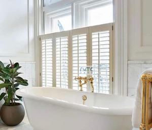 Volets <span class=keywords><strong>en</strong></span> PVC écologiques, volets <span class=keywords><strong>en</strong></span> plastique blanc bon marché, volets à lamelles <span class=keywords><strong>en</strong></span> vinyle DIY pour salle <span class=keywords><strong>de</strong></span> bain - Product Image 5