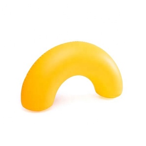 Yellow Rigatoni Shaped Inflatable Pool Noodle <strong>Giant</strong> Inflatable <strong>Pasta</strong> Float Swimming Pool Floating Lounge Large Pool Toy - Product Image 5