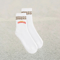 Chaussettes de basketball personnalisées pour hommes, respirantes, avec logo, pour l'automne, vente en gros, OEM, pour la gym et la course à pied