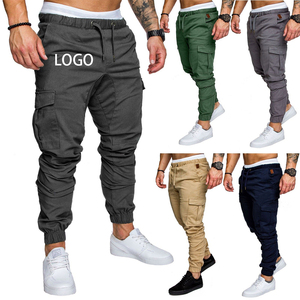 Pantalones de chándal cargo con bolsillos para hombre al por mayor pantalones de chándal deportivos personalizados pantalones cargo para hombre - Product Image 1