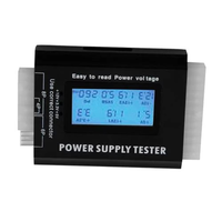 Testeur d'alimentation IV 20/24 broches ATX avec écran LCD pour tester la tension de l'alimentation du PC